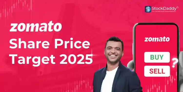 Zomato share price target 2025